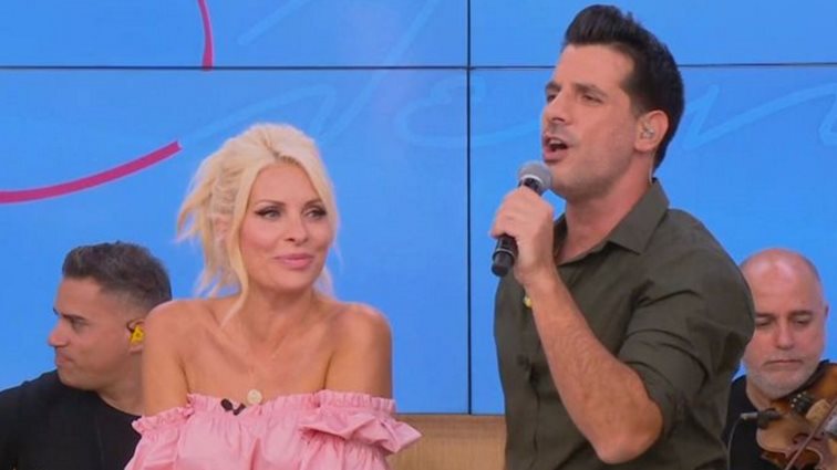 Η τηλεοπτική συνάντηση του Θοδωρή Φέρρη με την Ελένη Μενεγάκη