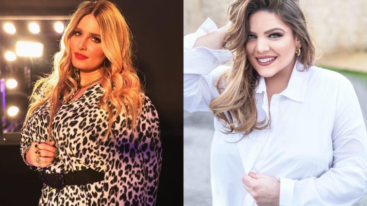 Crush Test | Η Εβελίνα Νικόλιζα και η Δανάη Μπάρκα φόρεσαν το ίδιο δερμάτινο φόρεμα