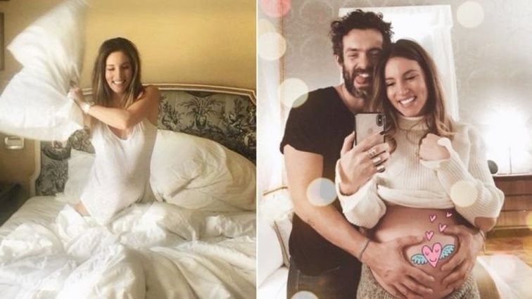 Αθηνά Οικονομάκου : Οι πιο τρυφερές φωτογραφίες κατά τη διάρκεια της εγκυμοσύνης της