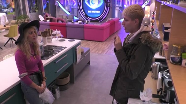 Big Brother: Άννα Μαρία και Θέμης έλυσαν τις διαφορές τους με έναν ακόμα σουρεάλ διάλογο