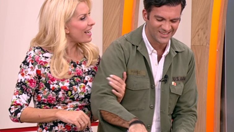 Ελένη Μενεγάκη: Οι επικές ατάκες με τον Τζορτζ Παπακώστα στον αέρα της εκπομπής: Video