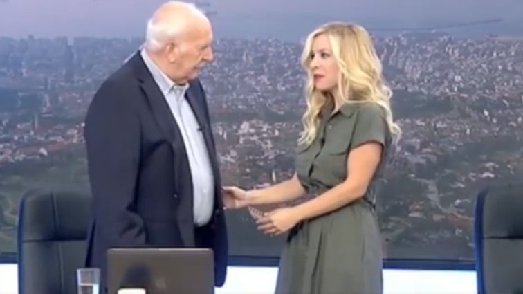 Η Μαρία Αναστασοπούλου μπέρδεψε τον ΑΝΤ1 με τον ΣΚΑΪ &amp; ο Γιώργος Παπαδάκης είχε μια επική αντίδραση