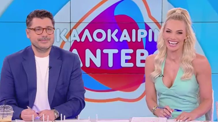 Η αναφορά του Λάμπρου Κωνσταντάρα για το τηλεοπτικό του μέλλον με την Ιωάννα Μαλέσκου