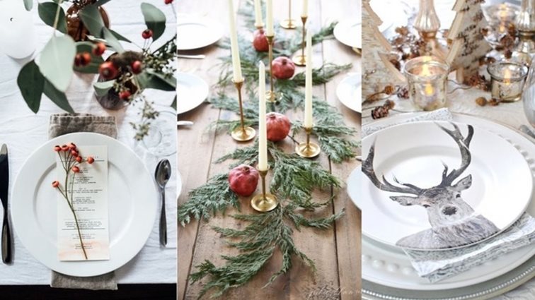 Art de la Table: 20 ιδέες για τα πιο όμορφα χριστουγεννιάτικα τραπέζια

