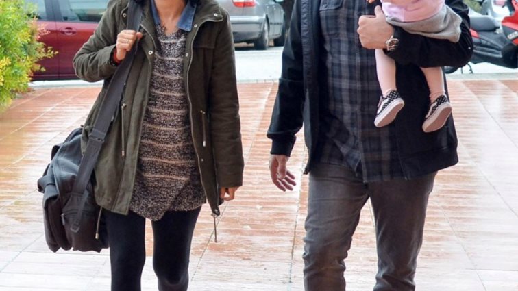 Κατερίνα Τσάβαλου &amp; Δημήτρης Στεργίου 
: Βαφτίζουν την κόρη τους!
