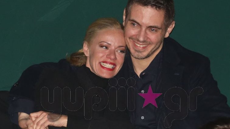 Ζέτα Μακρυπούλια &amp; Μιχάλης Χατζηγιάννης
: Τρυφερά στιγμιότυπα σε βραδινή έξοδο