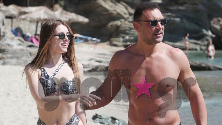 Ιωάννα Σιαμπάνη &amp; Τζίμης Σταθοκωστόπουλος: Τρυφερές στιγμές στην Άνδρο! Όλες οι φωτογραφίες