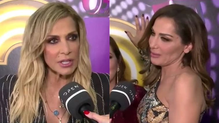 Άννα Βίσση και Δέσποινα Βανδή στις πρώτες τους δηλώσεις μετά τη συνάντηση τους