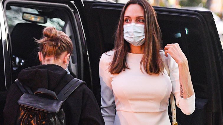 Hollywood Report | Η σπάνια εμφάνιση της Angelina Jolie &amp; η αγνώριστη κόρη της, Shiloh