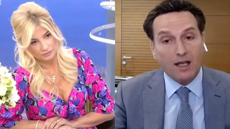 Φαίη Σκορδά VS Μιχάλης Δημητρακόπουλος: "Είστε καλεσμένος στην εκπομπή μου και με ρωτάτε τι σημαίνει η ενσυναίσθηση;"