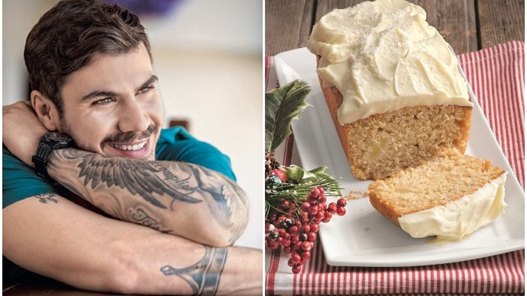 Ο Άκης Πετρετζίκης Φέρνει «Τα Χριστούγεννα Στο Σπίτι»: Το νέο του βιβλίο αποκλειστικά με τον Τηλεθεατή: Ανακαλύψτε τη συνταγή για Χριστουγεννιάτικο κέικ με λευκό φρόστινγκ!