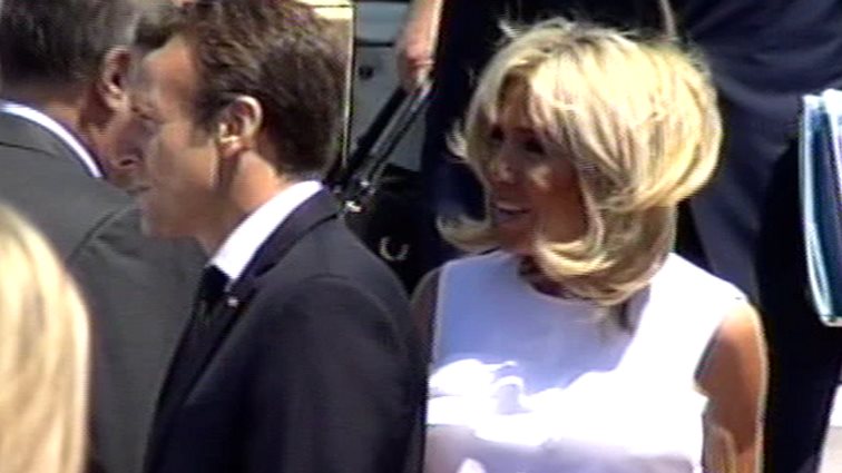 Emmanuel &amp; Brigitte Macron: Το προεδρικό ζεύγος της Γαλλίας στην Αθήνα