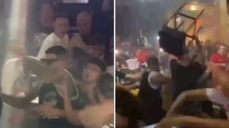 Αγριο ξύλο σε live του Snik στην Κατερίνη - Μπουνιές, κλωτσιές και... ιπτάμενες καρέκλες