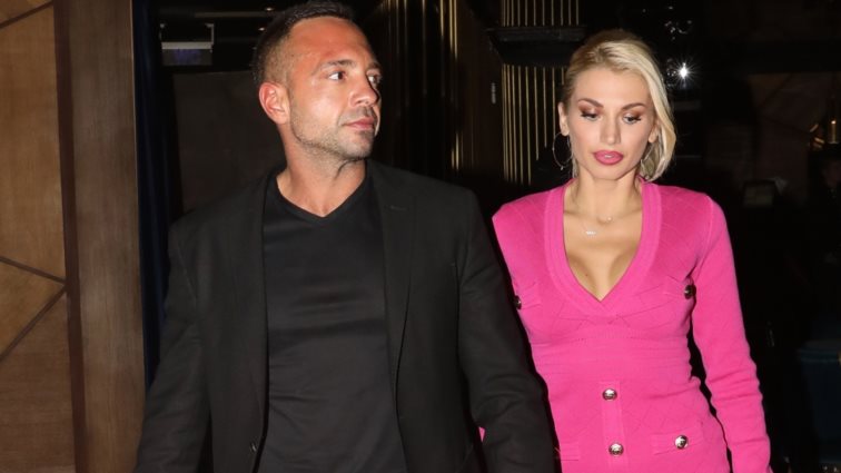 Κωνσταντίνα Σπυροπούλου &amp; Βασίλης Σταθοκωστόπουλος σε βραδινή έξοδο για δυο