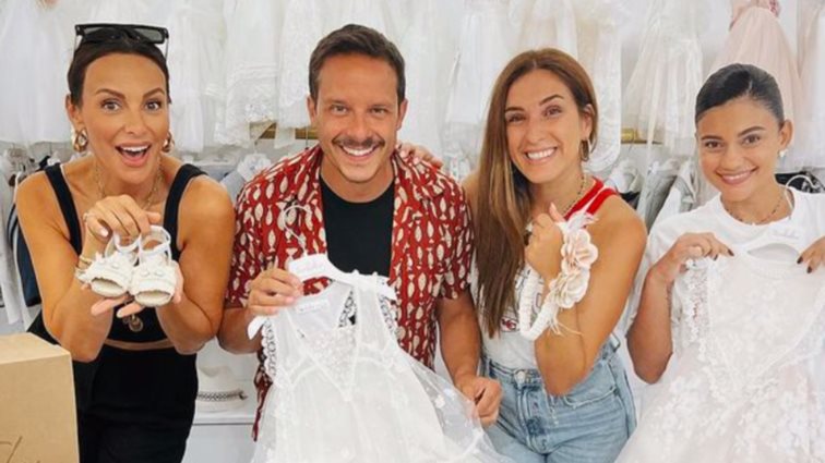 Η Μπέττυ Μαγγίρα θα βαφτίσει την κόρη του Δημήτρη Μακαλιά και της Αντιγόνης Ψυχράμη