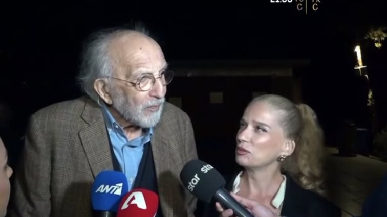 Η αντίδραση του Αλέξανδρου Λυκουρέζου on camera σε ερώτηση για την σχέση Αίθρας Λυκουρέζου και Μάρθας Κουτουμάνου