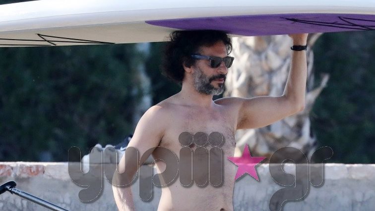 Γιώργος Χρανιώτης: Θαλάσσια σπορ στη Βουλιαγμένη! Δείτε τα στιγμιότυπα