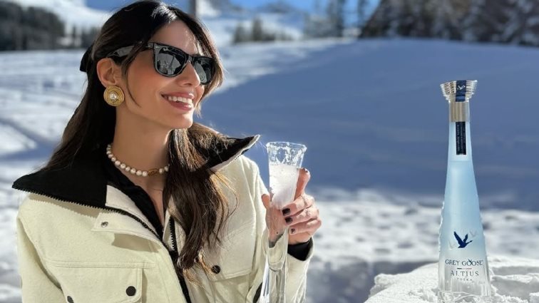 Η Ηλιάνα Παπαγεωργίου στις Άλπεις με την Grey Goose Altius