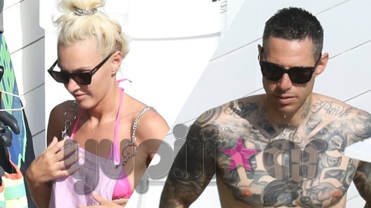 Τάμτα &amp; Πάρις Κασιδόκωστας: Στη θάλασσα με την κόρη της! Δείτε τα paparazzi στιγμιότυπα