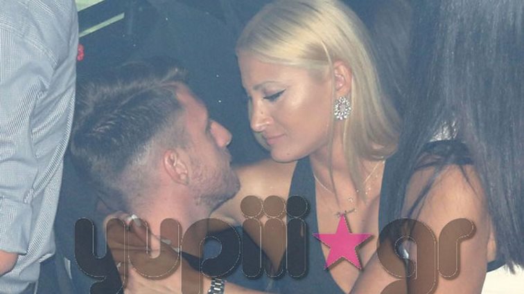 Ιωάννα Τούνη &amp; Νώντας Παπαντωνίου: Είναι αχώριστοι! Τα τρυφερά στιγμιότυπα σε νυχτερινή έξοδο