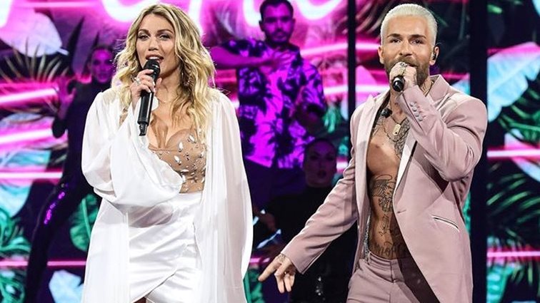 J2US | Κωνσταντίνα Σπυροπούλου &amp; Χρήστος Ζώτος: Ο εκνευρισμός του με την κριτική επιτροπή &amp; η «αιχμηρές» ατάκες με την Κάβουρα