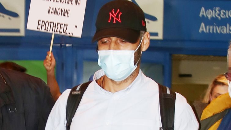 Ο Αλέξης Παππάς επέστρεψε &amp; "φυγαδεύτηκε" από το αεροδρόμιο