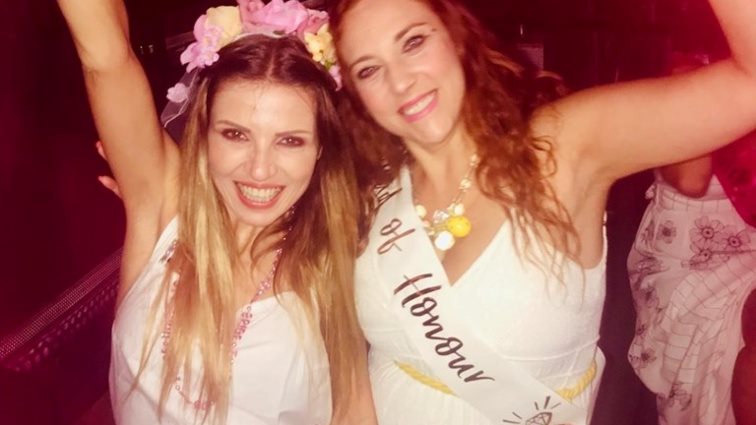Ευριδίκη 
: Το bachelorette party δυο ημέρες πριν τον γάμο της!