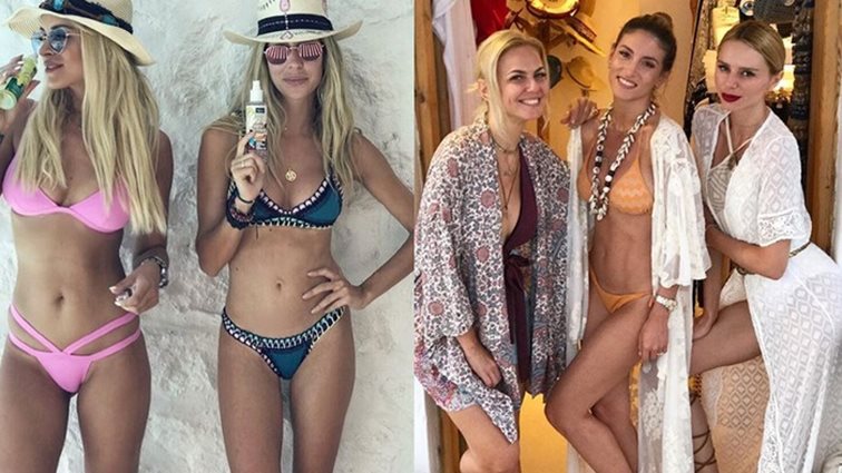 Διάσημες Ελληνίδες: Φωτογραφίζονται με τις καλύτερες τους φίλες!
