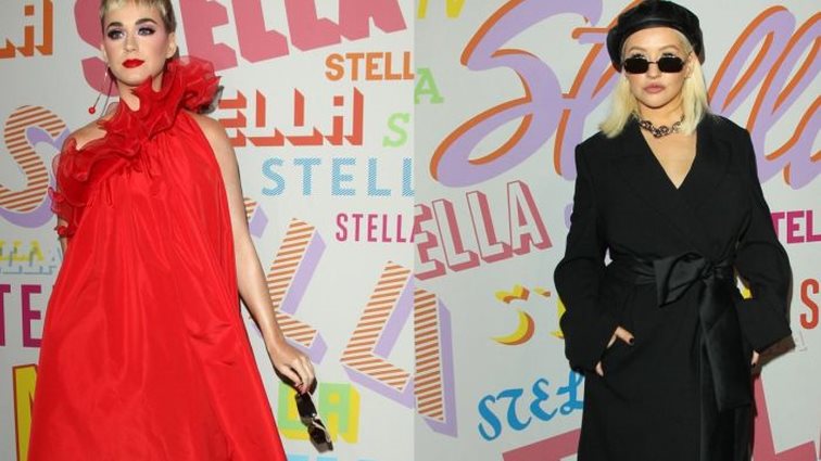 Christina Aguilera &amp; Katy Perry
: Αγνώριστες στο party της Stella McCartney