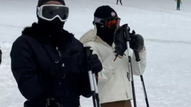 Τζένη Μπαλατσινού | Για σκι με τη μικρότερη κόρη της, Αλεξάνδρα Κωστοπούλου