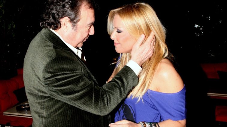 Η Ναταλία Γερμανού αποχαιρετά τον Τόλη Βοσκόπουλο