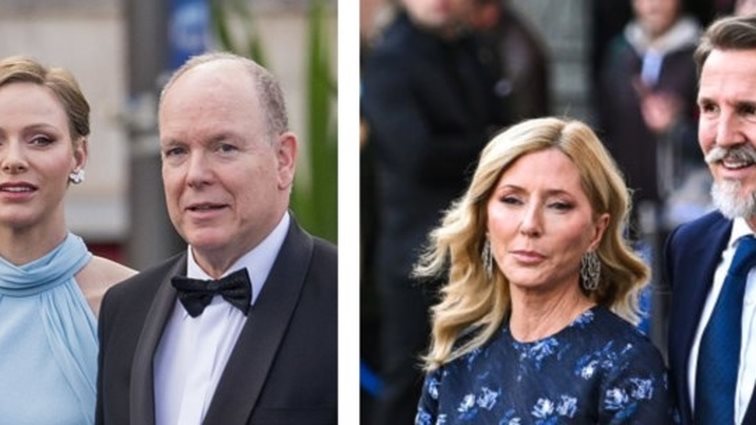 Πριγκίπισσα Σαρλίν- Μαρί Σαντάλ: Εμφανίστηκαν με το ίδιο φόρεμα - Η εντυπωσιακή πλισέ δημιουργία