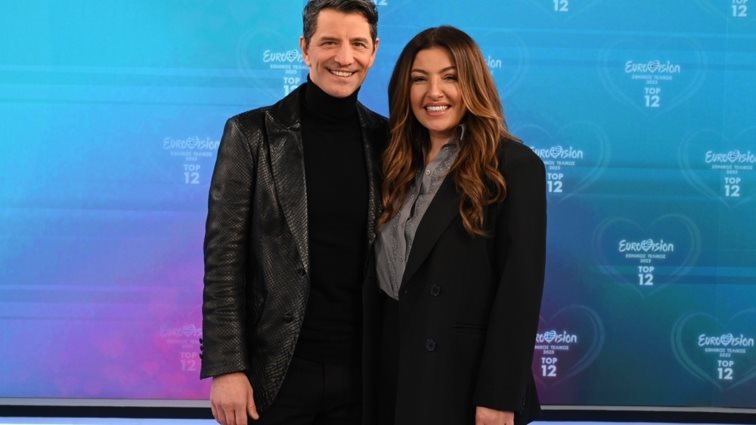 Έλενα Παπαρίζου και Σάκης Ρουβάς επίσημα στην παρουσίαση του Εθνικού Τελικού της Eurovision!