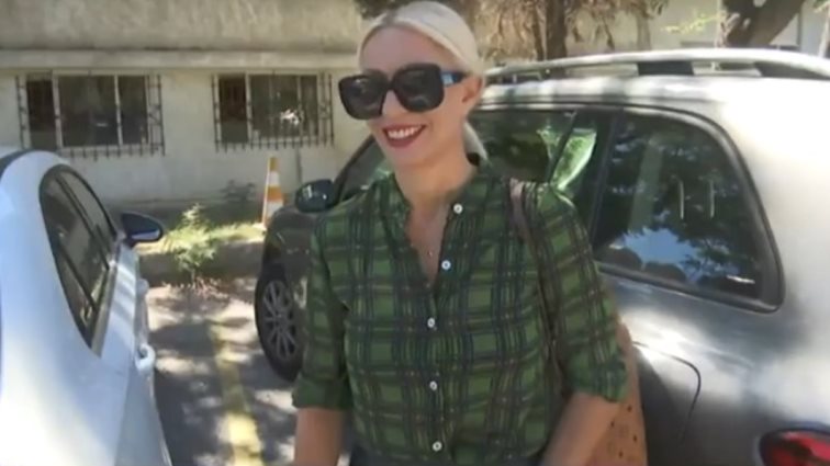 Ενοχλημένη η Μαρία Μπακοδήμου με την ερώτηση για τον Φώτη Σεργουλόπουλο: "Μπορούμε να το κλείσουμε αυτό;"