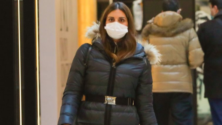 Η Σταματίνα Τσιμτσιλή για ψώνια εν μέσω καραντίνας