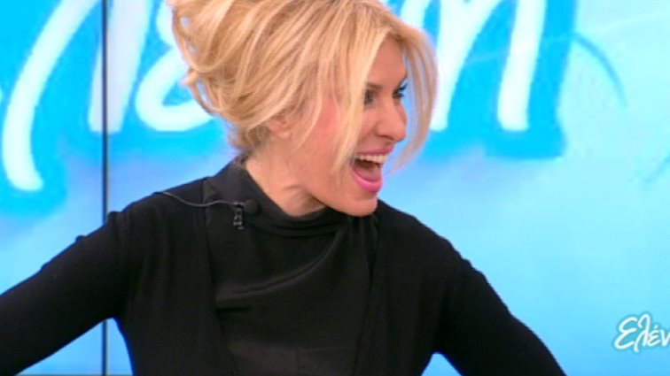 Ελένη Μενεγάκη: Η μικρή Μαρίνα περπάτησε: Η τρυφερή αναφορά on air