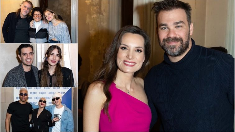 Οι καλλιτέχνες της Cobalt Music στην κοπή της πρωτοχρονιάτικης πίτας