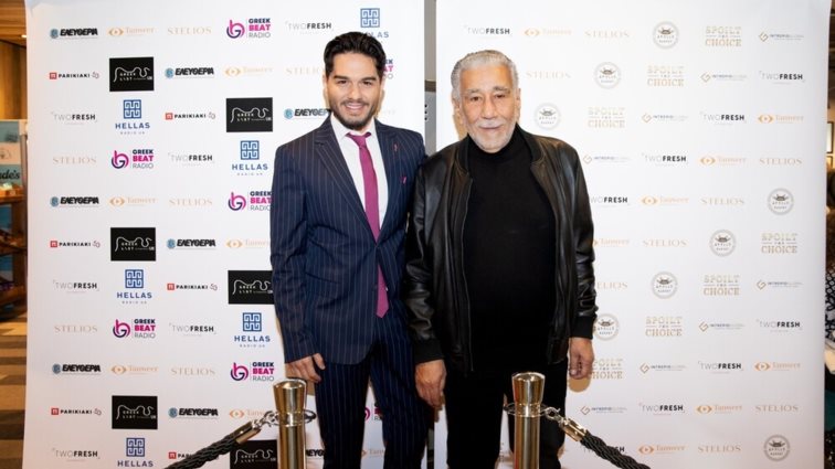 Ο Χρήστος Μάστορας στη λαμπερή πρεμιέρα του &quot;Υπάρχω&quot; στο Λονδίνο