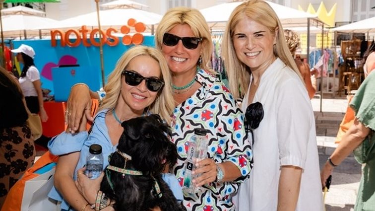 The Pop up project garden party by Notos στο μουσείο φυσικής ιστορίας Γουλανδρή