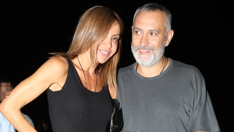 Η Χρύσα Καλπάκη σε σπάνια δημόσια εμφάνιση με τον σύντροφό της
