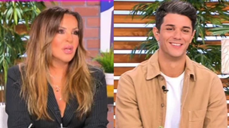 Η επική αντίδραση της Ναταλίας Γερμανού στην ατάκα του Δημήτρη Πανόπουλου - "Θα μπορούσε να είναι δισέγγονό μου"