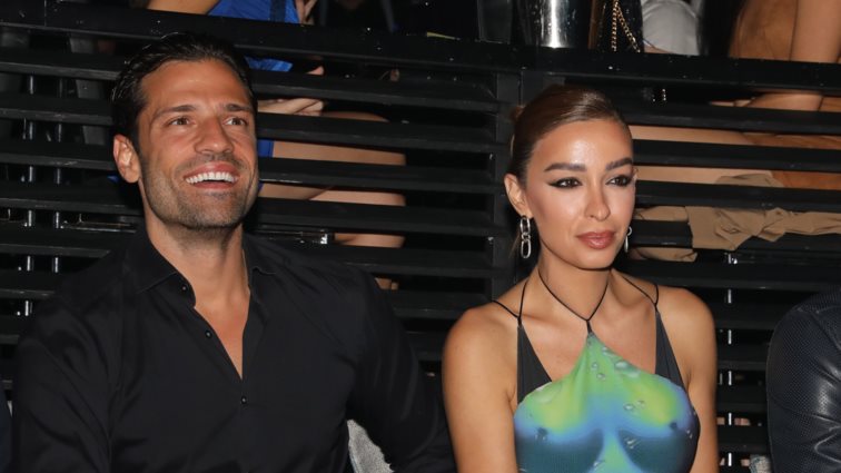 Κωνσταντίνος Αργυρός &amp; Ελένη Φουρέιρα μαζί στη πρεμιέρα του Νίκου Οικονομόπουλου