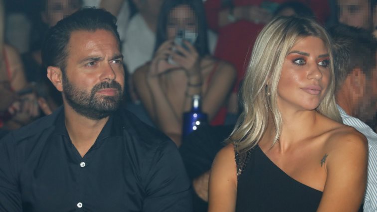 Ηλιάς Βρεττός &amp; Αναστασία Δεληγιάννη σε βραδινή έξοδο για δύο