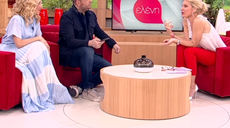 Μάρκος Σεφερλής & Έλενα Τσαβαλιά στην Ελένη