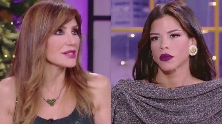 Η Βίκυ Χατζηβασιλείου και η Δάφνη Καραβοκύρη στο Real View