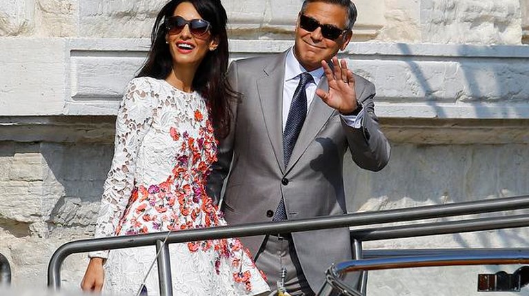 George & Amal Clooney