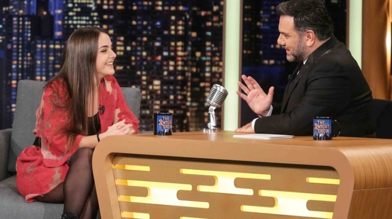 Ζένια Μπονάτσου στο The 2Night Show