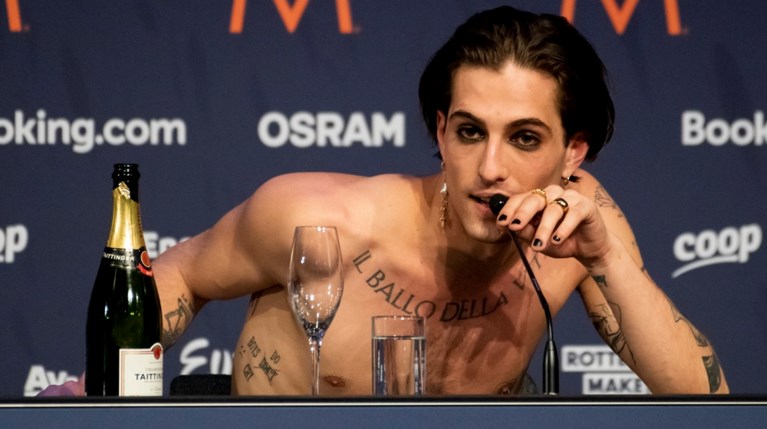 Damiano David Ιταλία Eurovision 2021