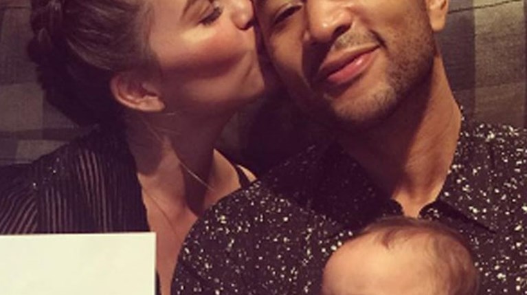 John Legend, Chrissy Teigen, Luna Simone