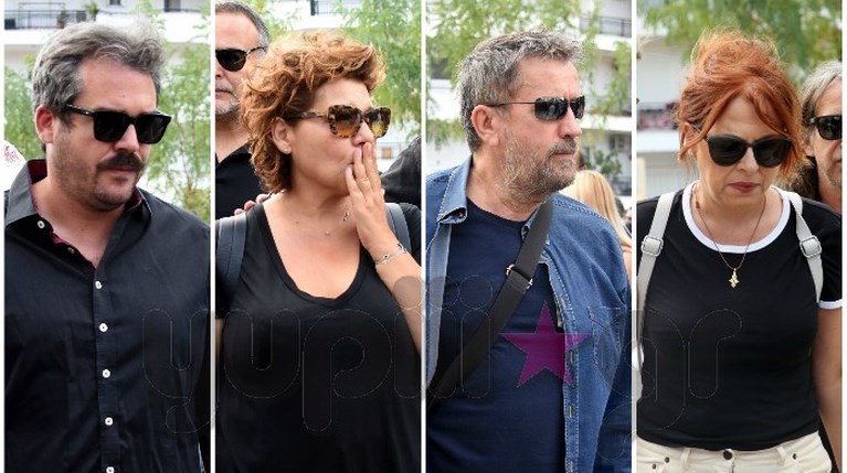 Κηδεία Λαυρέντη Μαχαιρίτσα collage